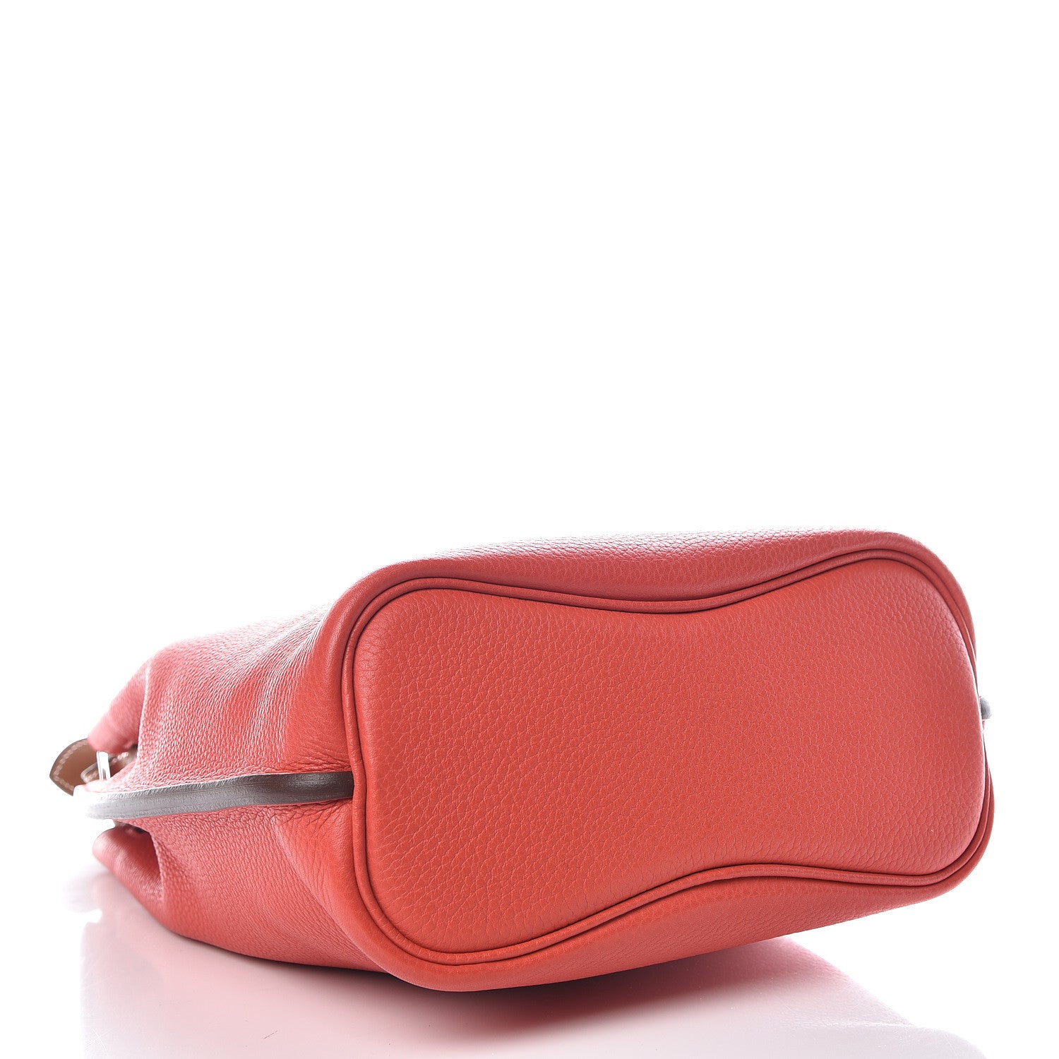 Hermes Taurillon Clemence Barenia So Kelly 22 Rouge Pivoine Fauve 4 of 9