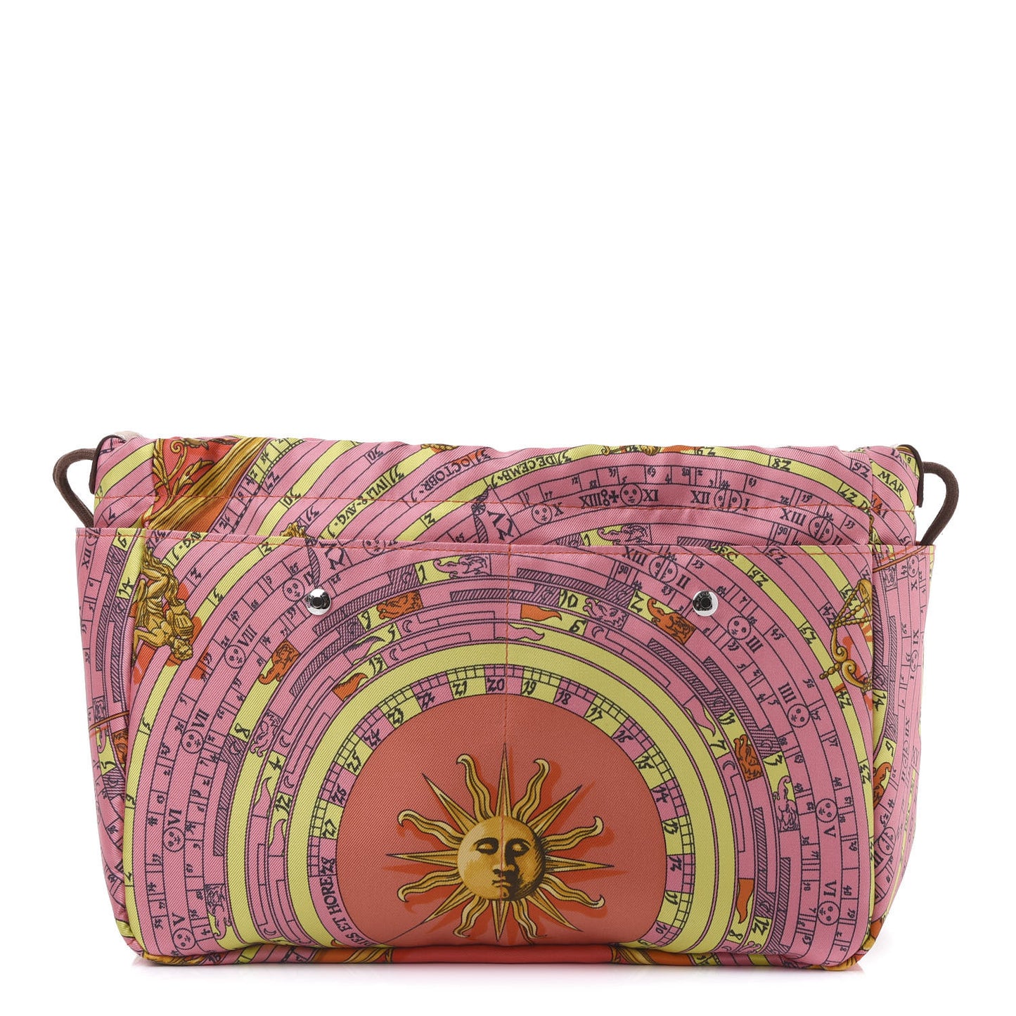 Silk Barenia Astrologie Fourbi 25 MM Pouch Pink Fauve