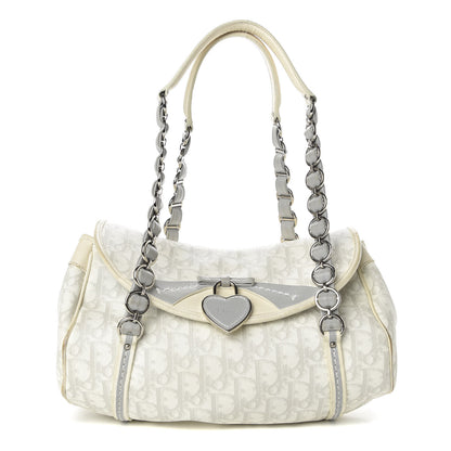 Christian Dior Monogram Romantique Trotter Bag Grey 1 of 11
