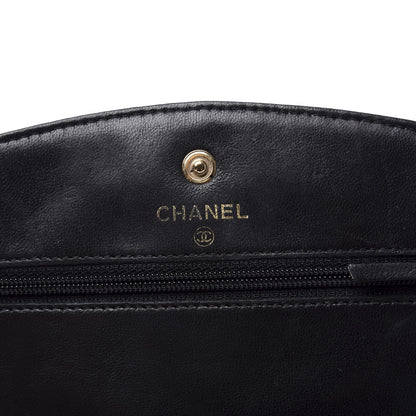 Chanel Caviar Timeless CC Wallet On Chain WOC Black 7 of 12