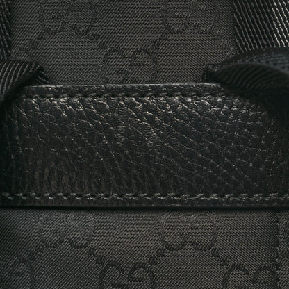 Gucci Nylon Monogram Slim Backpack Black 11 of 11