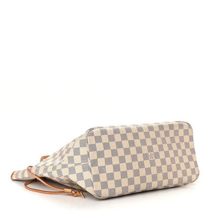 Louis Vuitton Damier Azur Neverfull MM 4 of 9