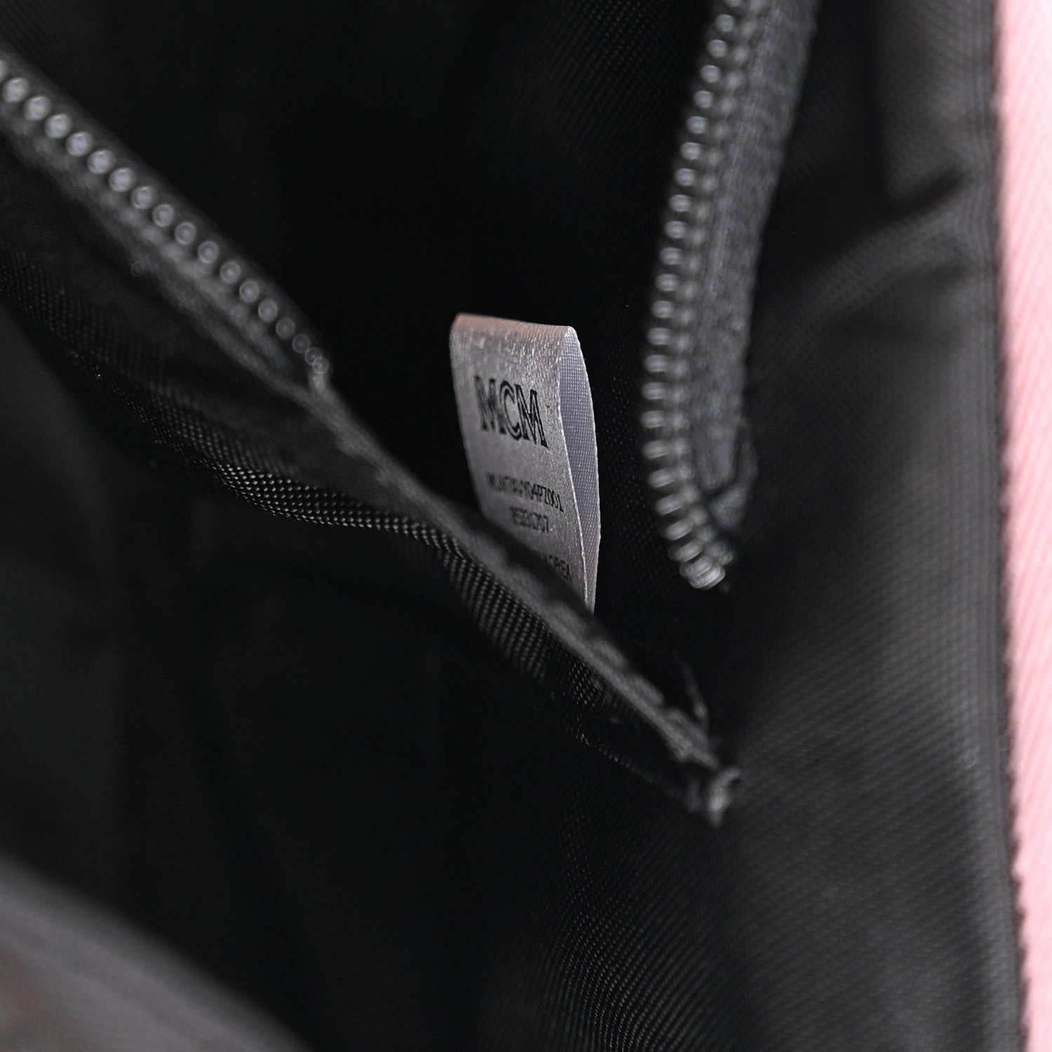MCM Visetos Traveler Cabin Trolley Suitcase Pink 5 of 12