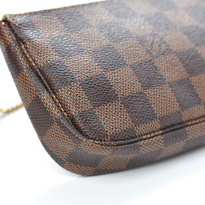 Louis Vuitton Damier Ebene Mini Pochette Accessories 8 of 9
