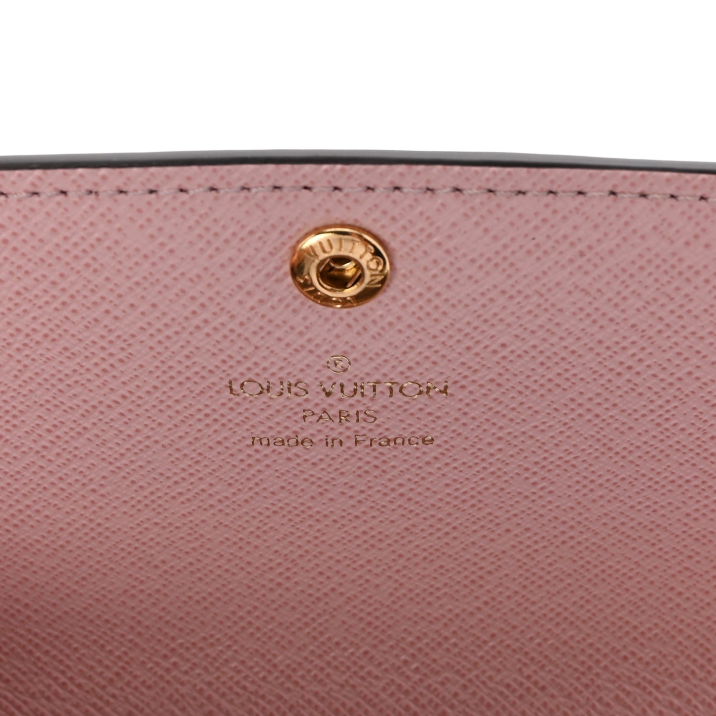 Monogram Emilie Wallet Rose Ballerine