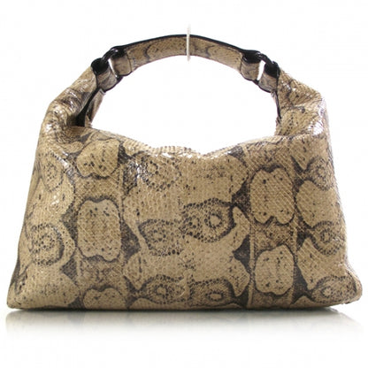 Bottega Veneta Pitone Sloane Hobo Beige LTD ED 1 of 10