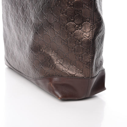 Gucci Guccissima Large Tote Bronze 16 of 18