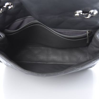 Chanel Lambskin Quilted Jumbo Single Flap Grey 5 of 14