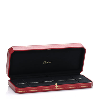 Cartier 18K White Gold Diamond LM D'Amour Bracelet 4 of 4