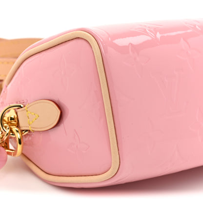 Louis Vuitton Vernis Monogram Nano Speedy Mochi Pink 8 of 11