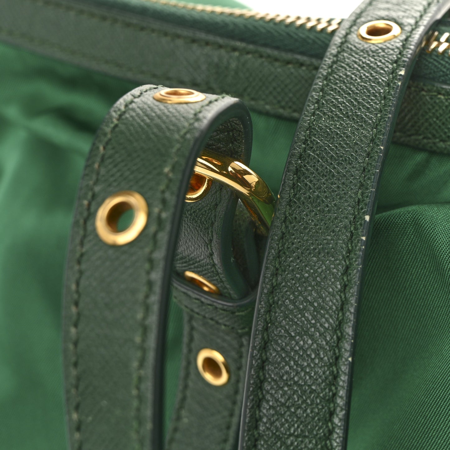 Tessuto Nylon Saffiano Tote Oleandro