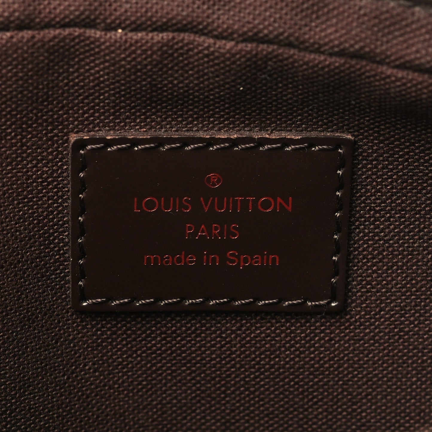 Damier Ebene Brooklyn Bum Bag