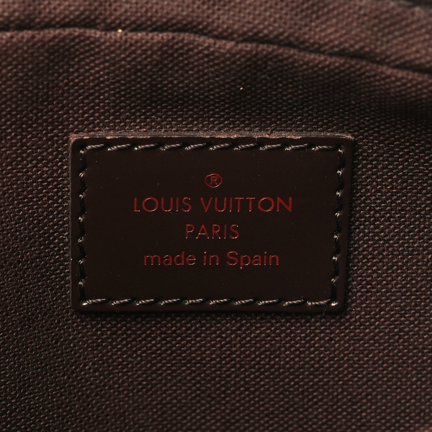 Louis Vuitton Damier Ebene Brooklyn Bum Bag 6 of 8