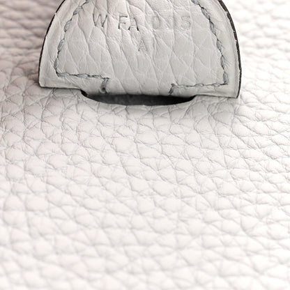 Hermes Taurillon Clemence Evelyne III PM Bleu Pale 7 of 11