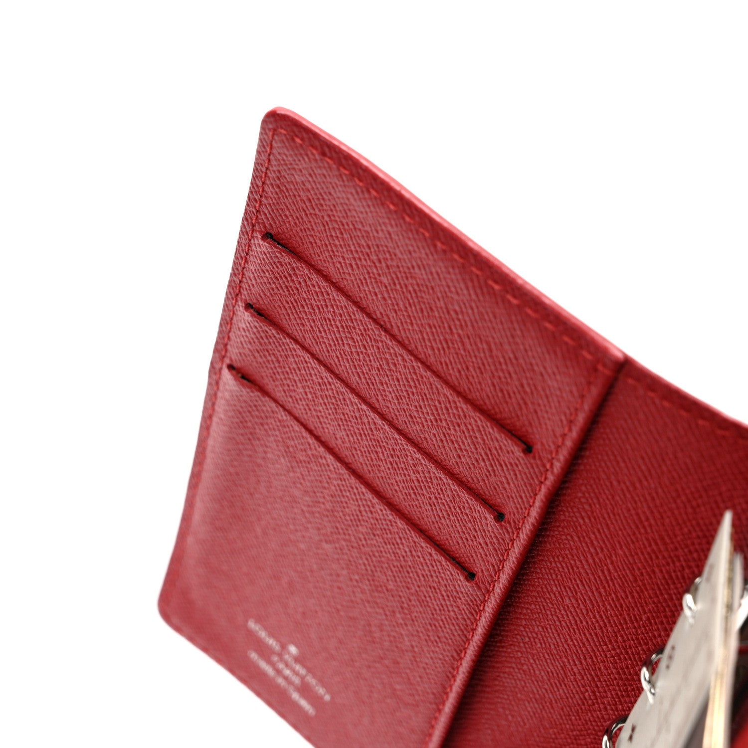 Louis Vuitton Epi Small Ring Agenda Cover Red 9 of 10