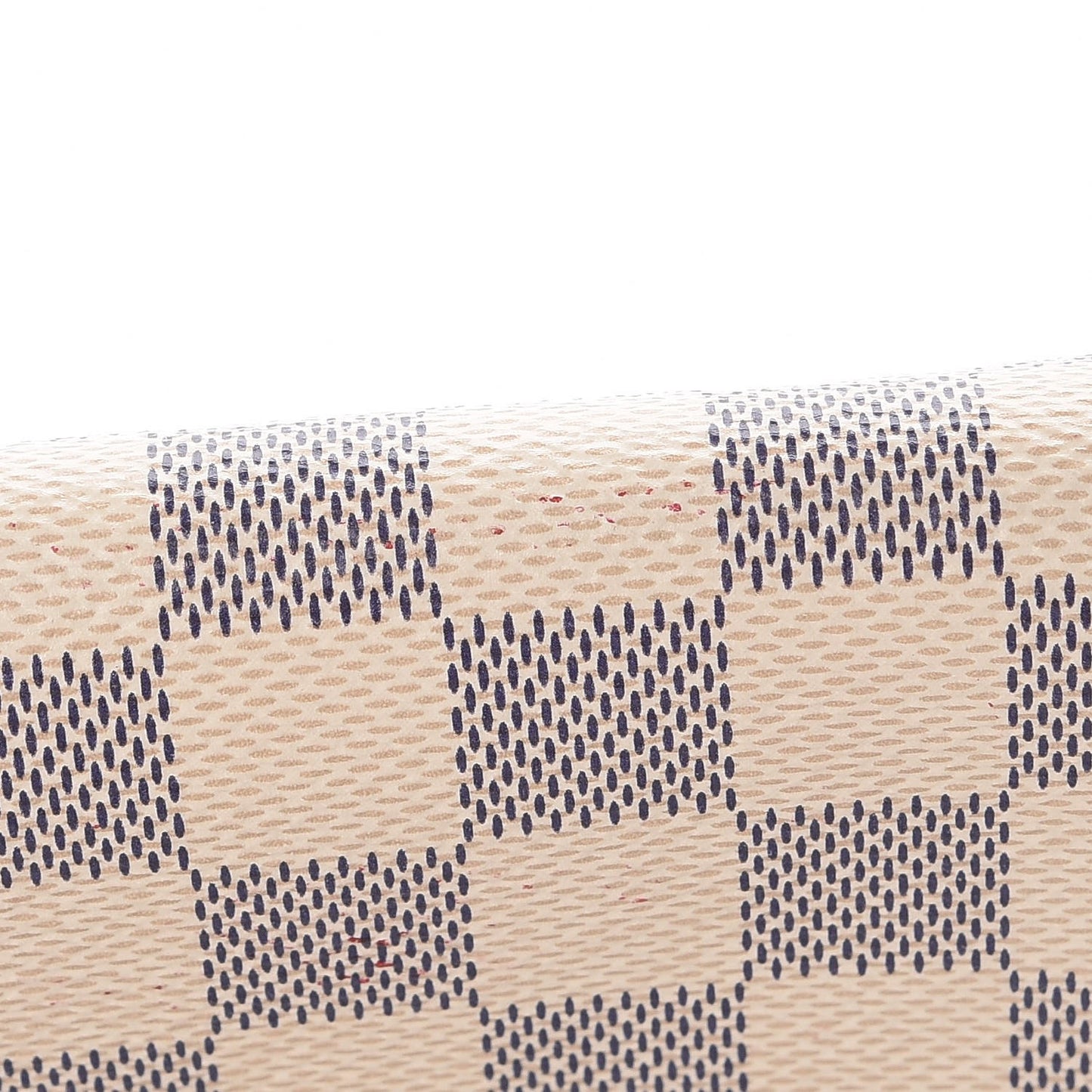 Damier Azur Pochette Felicie Chain Wallet Rose Ballerine