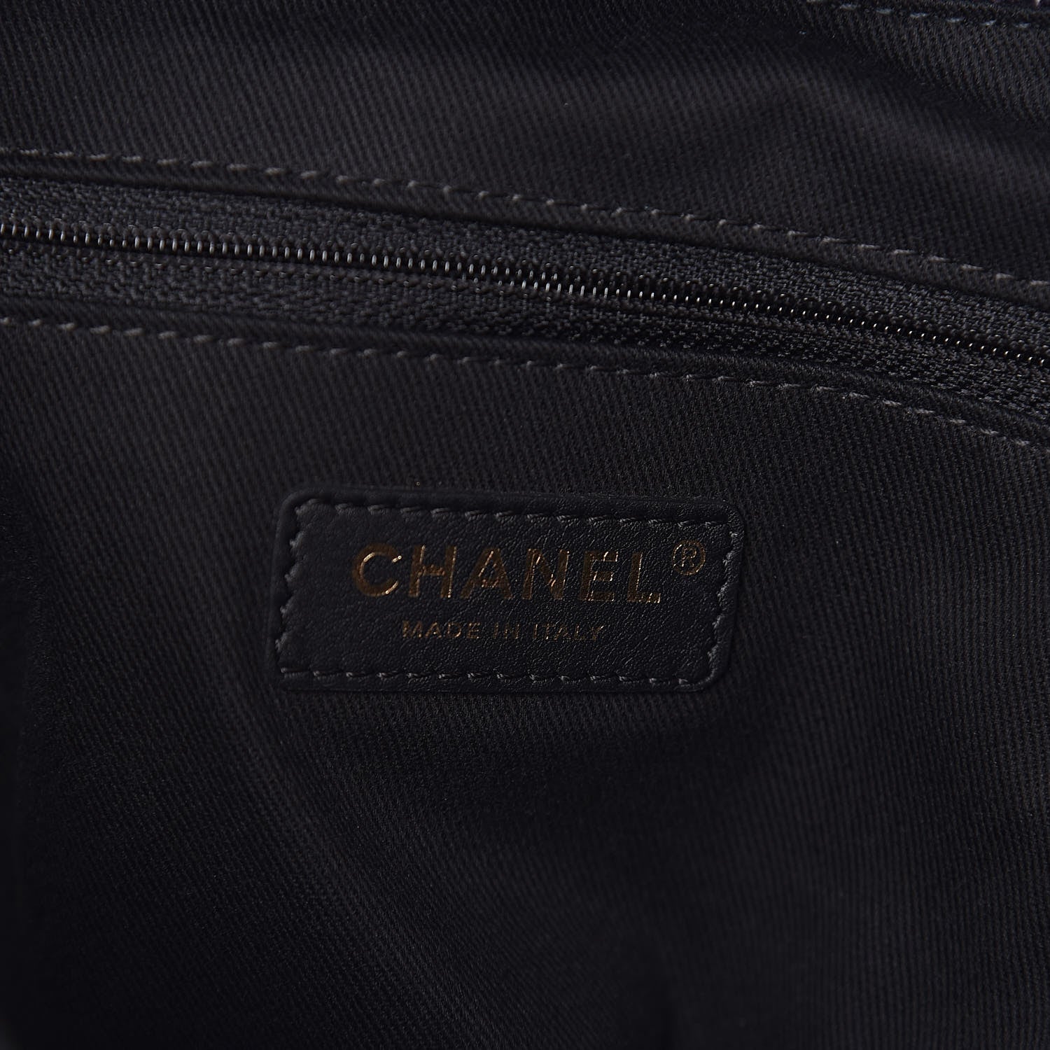 Chanel Woven Straw Raffia Large Deauville Tote Black 6 of 14