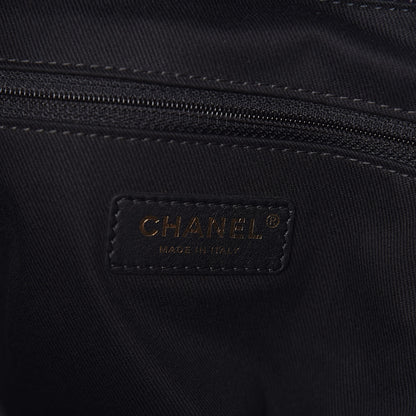 Chanel Woven Straw Raffia Large Deauville Tote Black 6 of 14