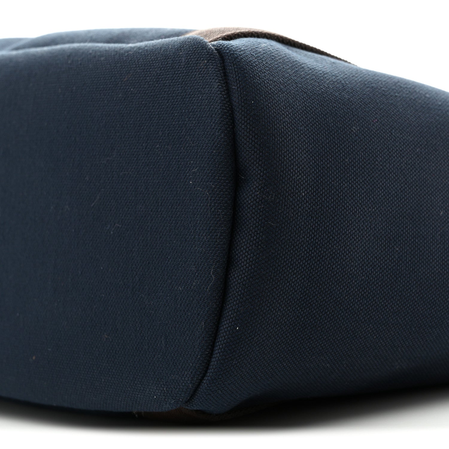 Hermes Canvas The Grooming Bag Bleu Navy Feu 11 of 14