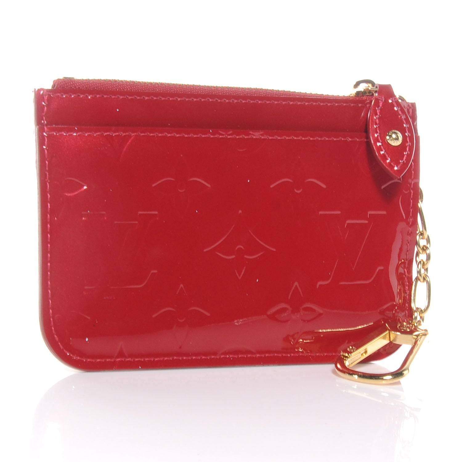 Louis Vuitton Vernis Key Pouch Pomme D'Amour 3 of 8