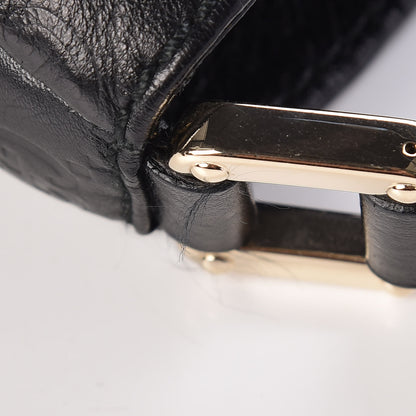 Gucci Guccissima Large New Ladies Web Hobo Black 9 of 12