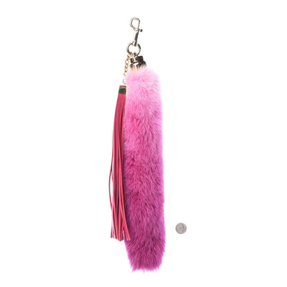 Louis Vuitton Fox Fur Foxy Bag Charm Rose 2 of 3