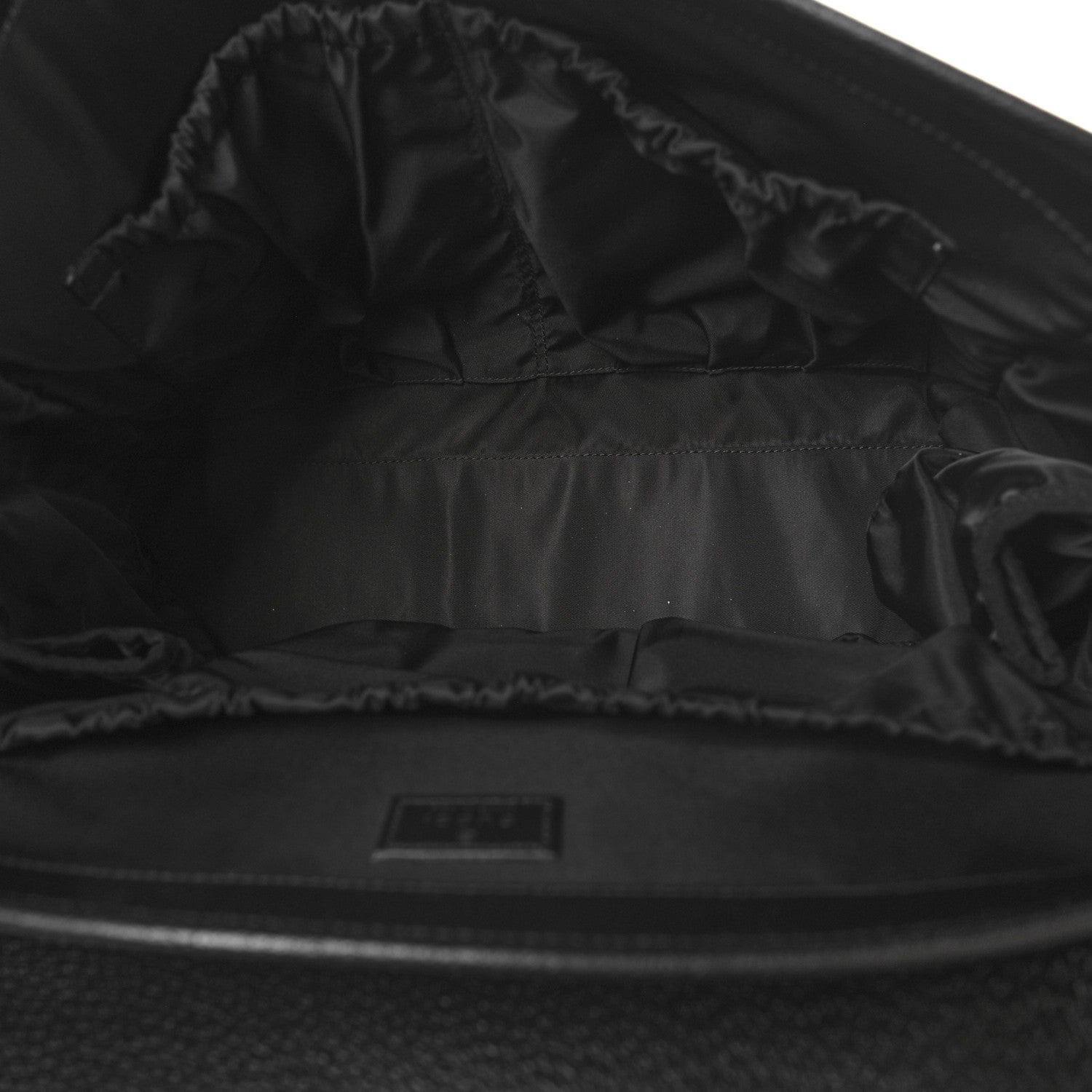 Gucci Canvas Monogram Jumbo GG Messenger Diaper Bag Black 6 of 11