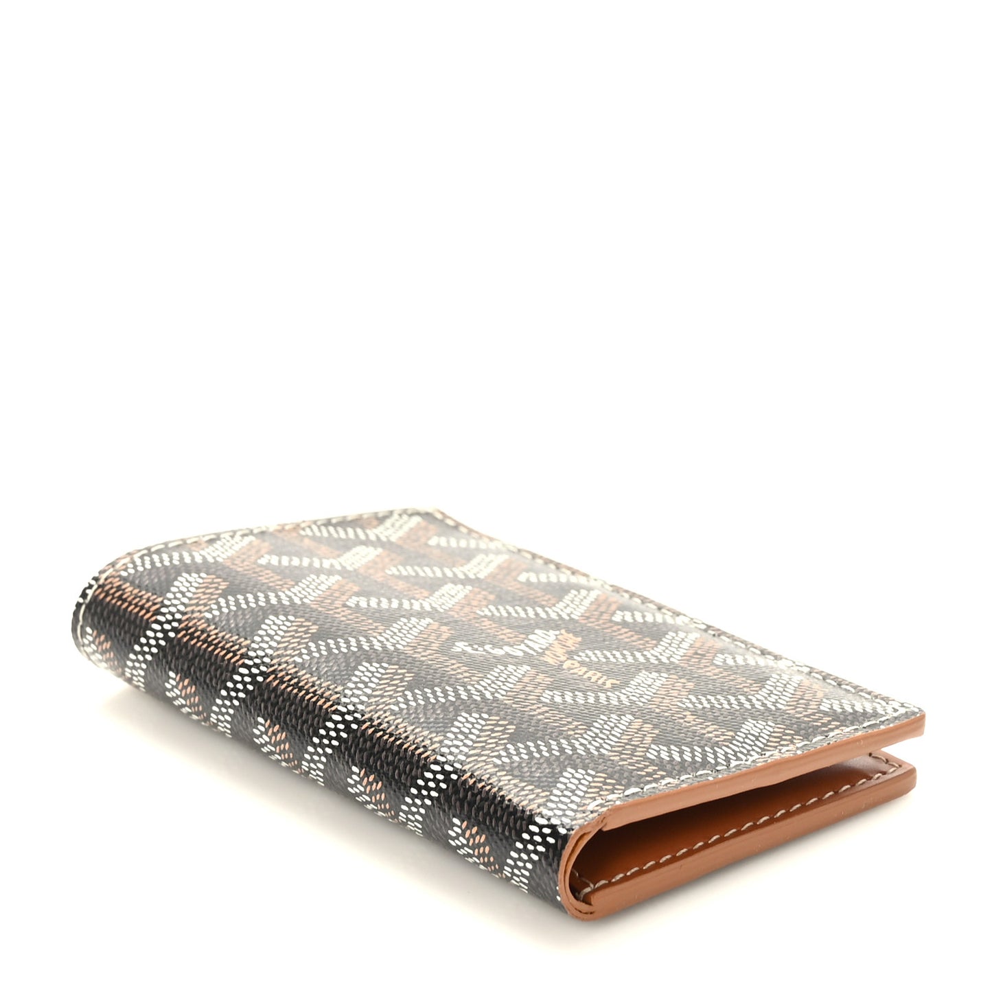 Goyardine Saint Pierre Card Holder Black Gold