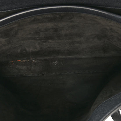 Celine Grained Calfskin Large Soft 16 Bag Black 5 of 9