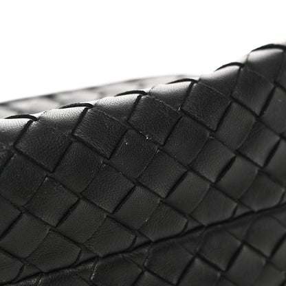 Bottega Veneta Nappa Intrecciato Cosmetic Case Black 8 of 9