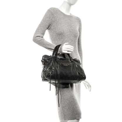 Balenciaga Agneau Classic Hardware City Black 2 of 9