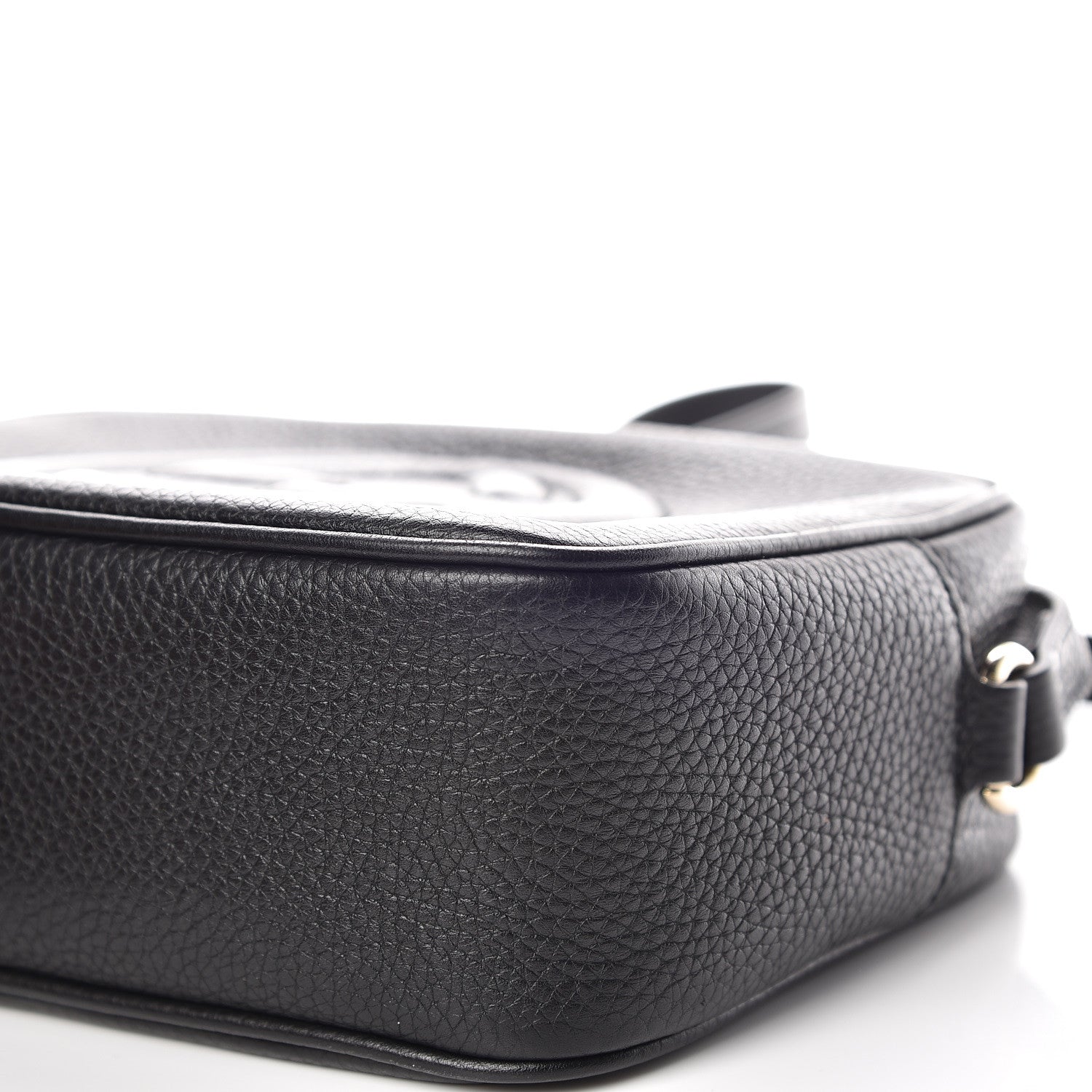 Gucci Pebbled Calfskin Small Soho Disco Bag Black 9 of 10