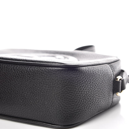Gucci Pebbled Calfskin Small Soho Disco Bag Black 9 of 10