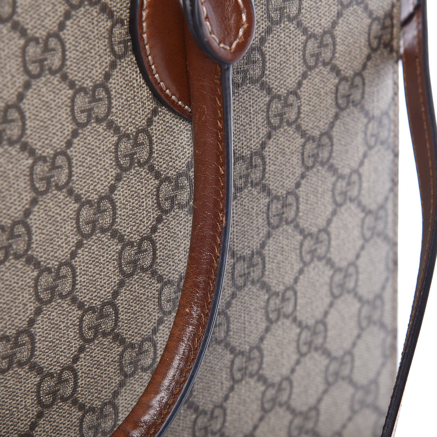 Gucci GG Supreme Monogram Small Top Handle Bag Beige Tuscany 15 of 18