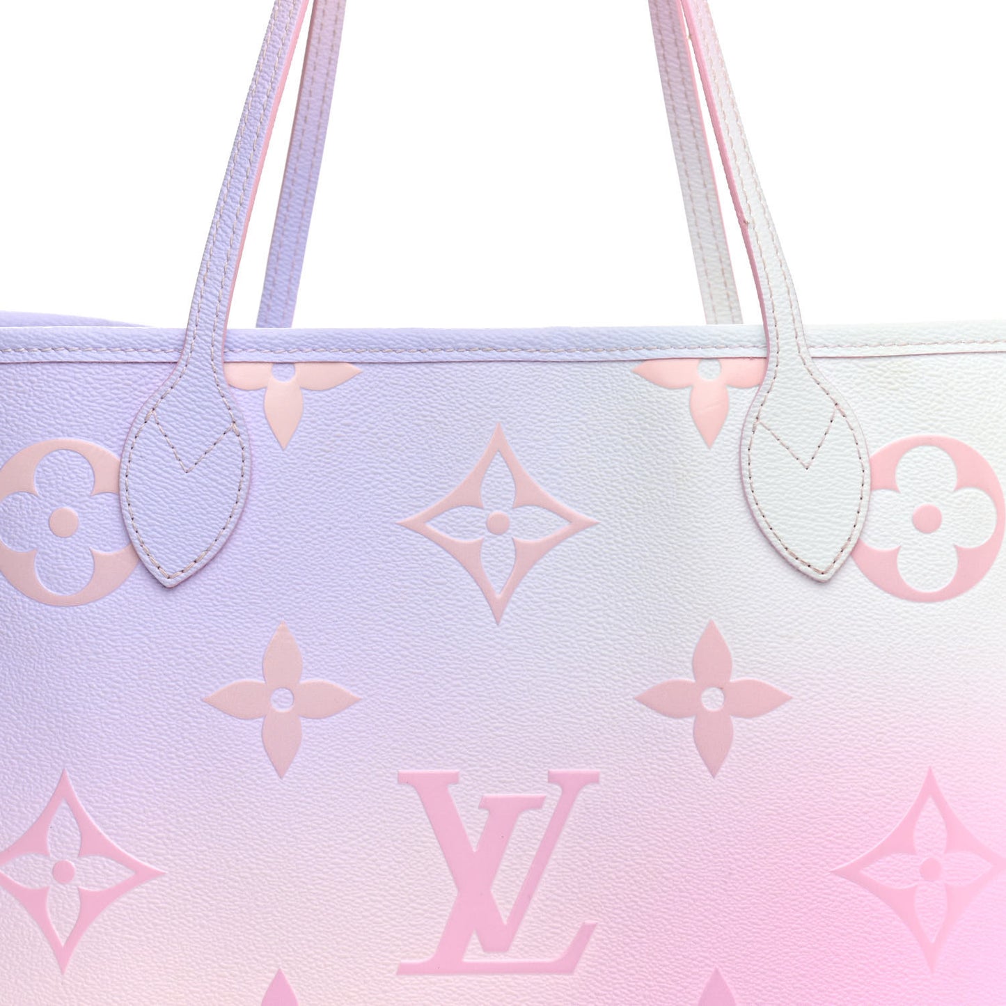 Monogram Giant Spring In The City Neverfull MM Sunrise Pastel
