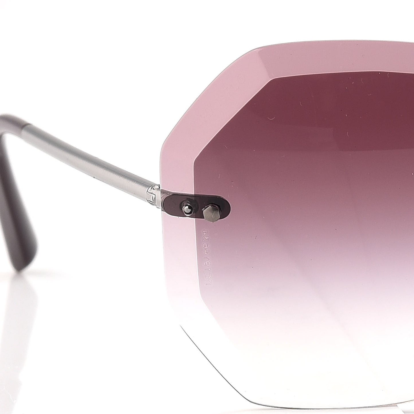 Metal Spring Round Sunglasses 4220 Pink