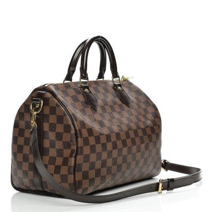 Louis Vuitton Damier Ebene Speedy Bandouliere 30 3 of 7