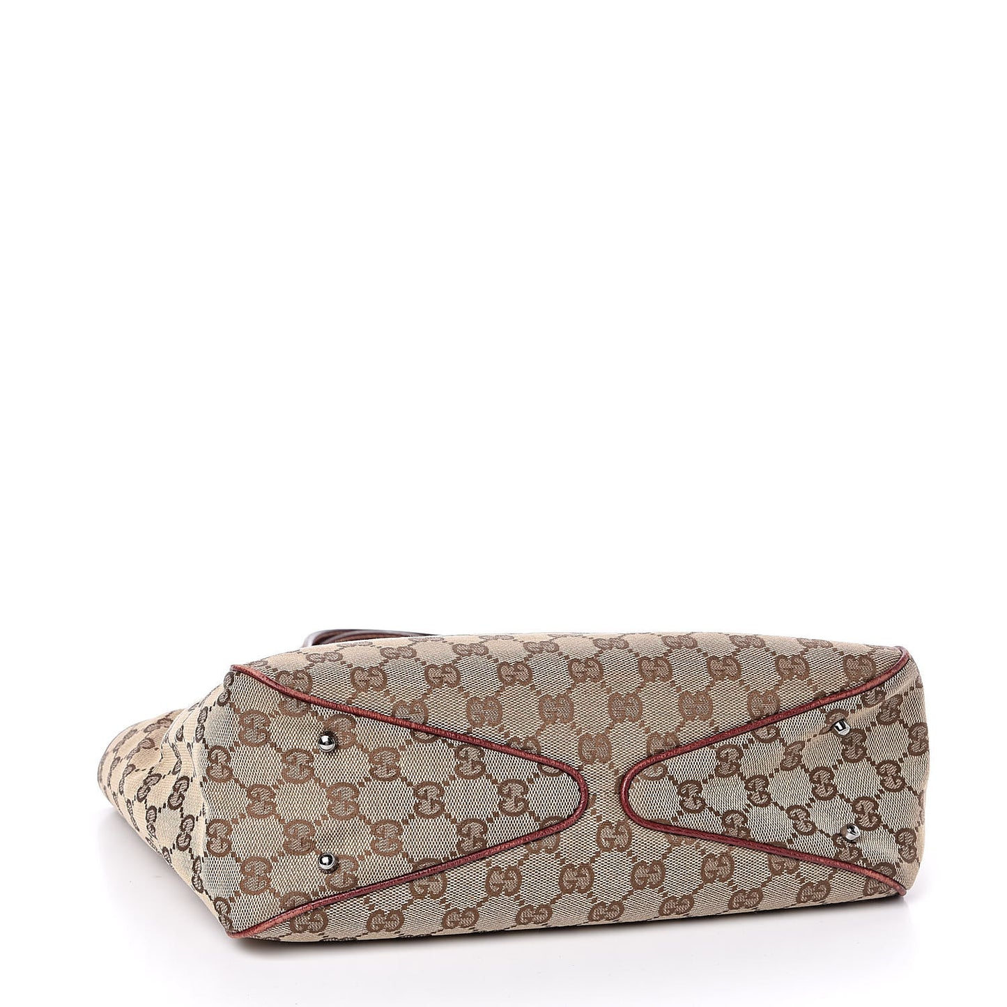 Monogram Medium Tote Red