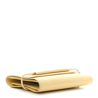 Louis Vuitton Epi Porte-Monnaie Elastique Wallet Vanilla 4 of 6