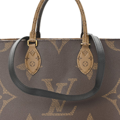 Louis Vuitton Reverse Monogram Giant Onthego MM 7 of 9