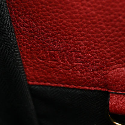 Loewe Grained Calfskin Small Hammock Shoulder Bag Raspberry 6 of 10