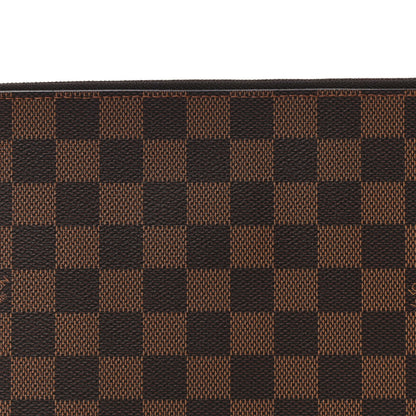 Louis Vuitton Damier Ebene Neverfull MM GM Pochette 7 of 9