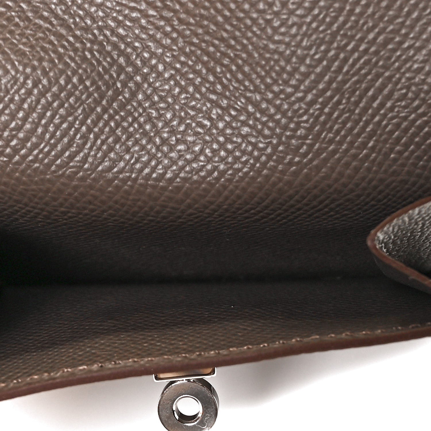 Hermes Epsom Kelly Pocket Compact Wallet Etain 9 of 18