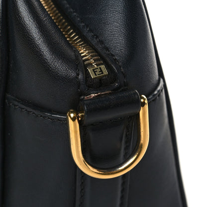Fendi Vitello Century F is Fendi Bi-Color FF 1974 Embossed Camera Case Maya Black 11 of 11