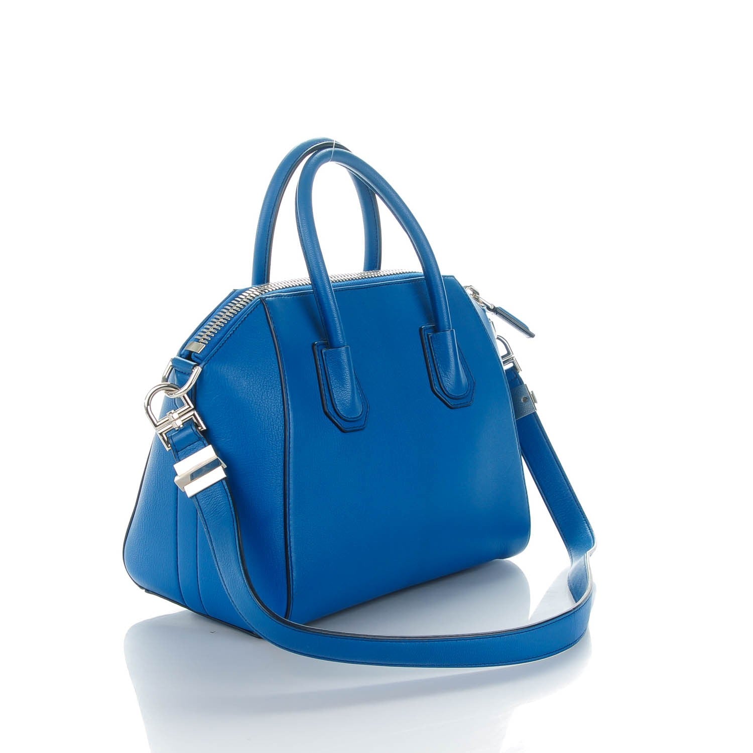 Givenchy Sugar Goatskin Small Antigona Electric Blue 3 of 7