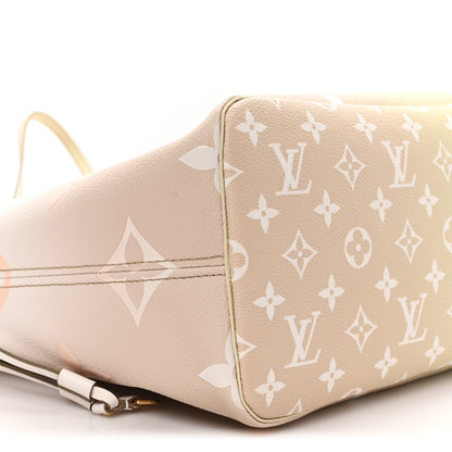 Louis Vuitton Monogram Giant Spring In The City Neverfull MM Sunset Kaki 8 of 10