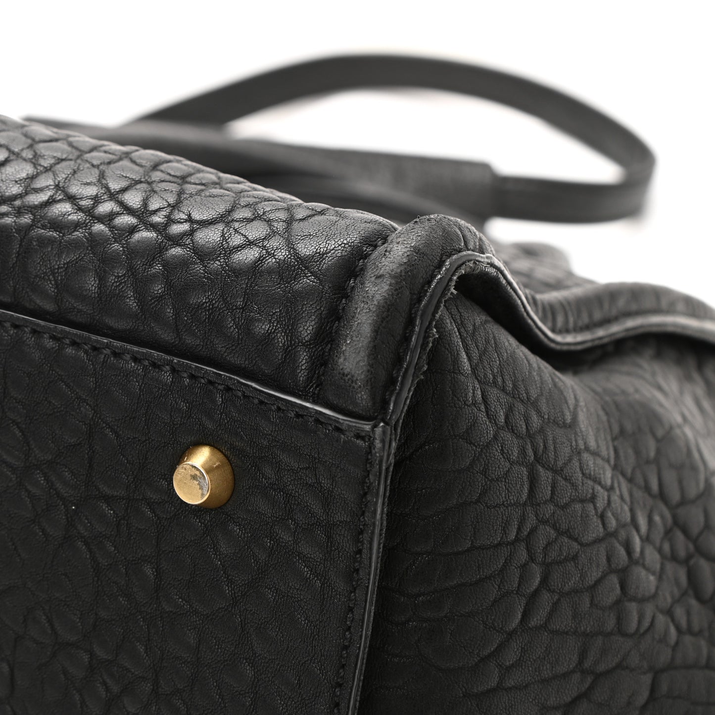 Calfskin Small Kathy Tote Black