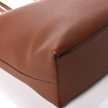 Valentino Garavani Grained Calfskin Rockstud Shoulder Tote Bright Cognac 12 of 13