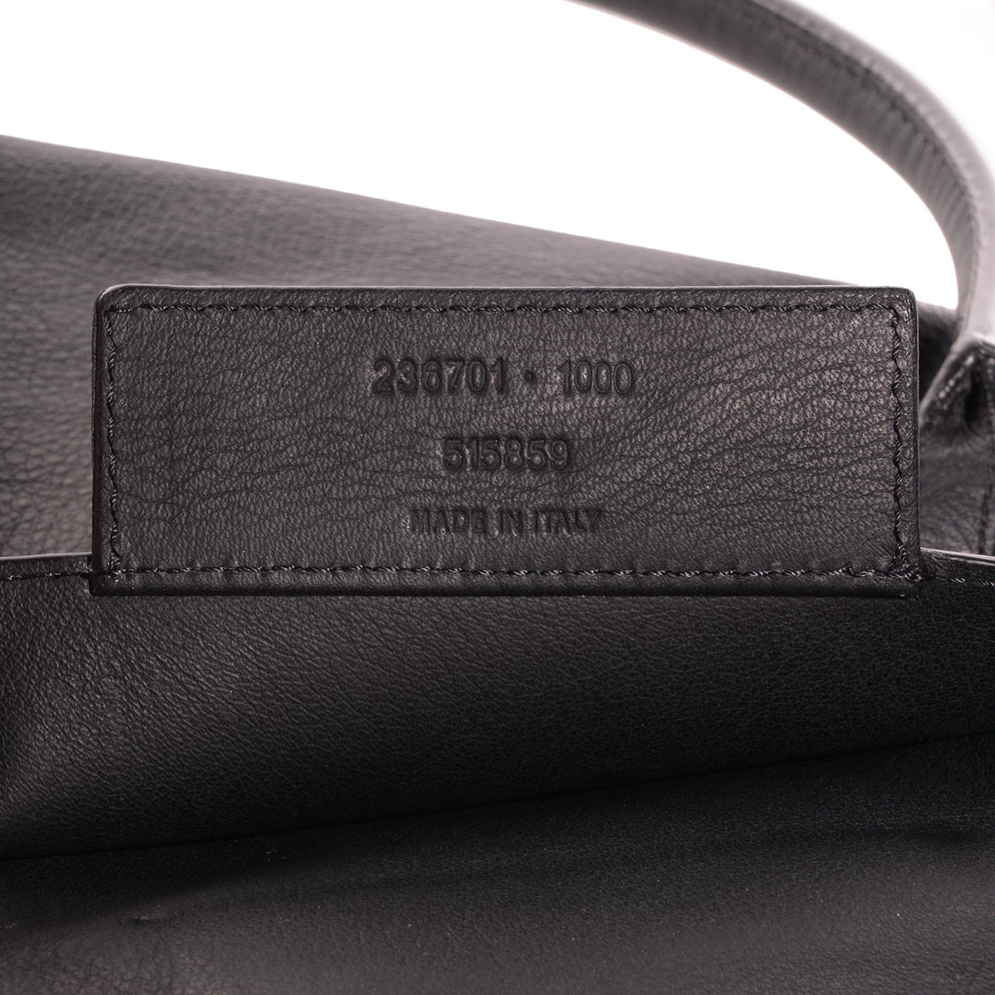 Supple Calfskin Papier A4 Tote Black