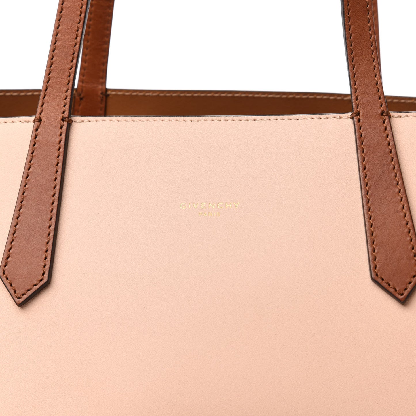 Calfskin Medium GV Shopper Tote Powder